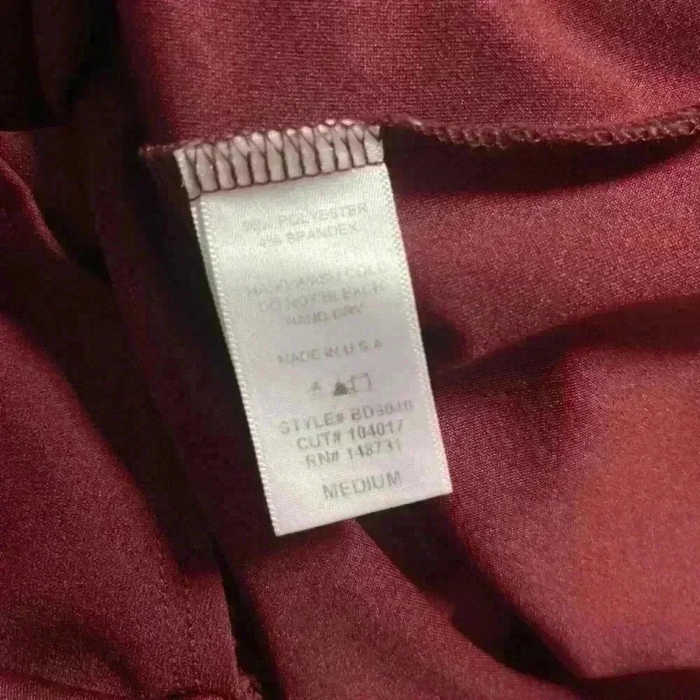 Maroon body con dress size medium - Picture 5 of 5